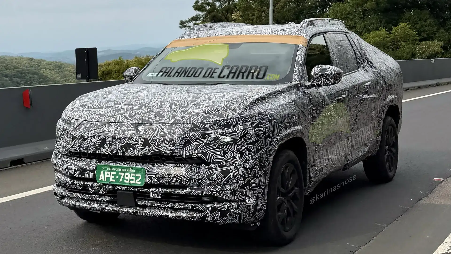 Renault Niagara em testes no Brasil: o que esperar da nova picape para 2026