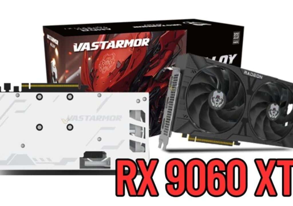 Vastarmor amplia linha Alloy com quatro modelos da Radeon RX 9060 XT