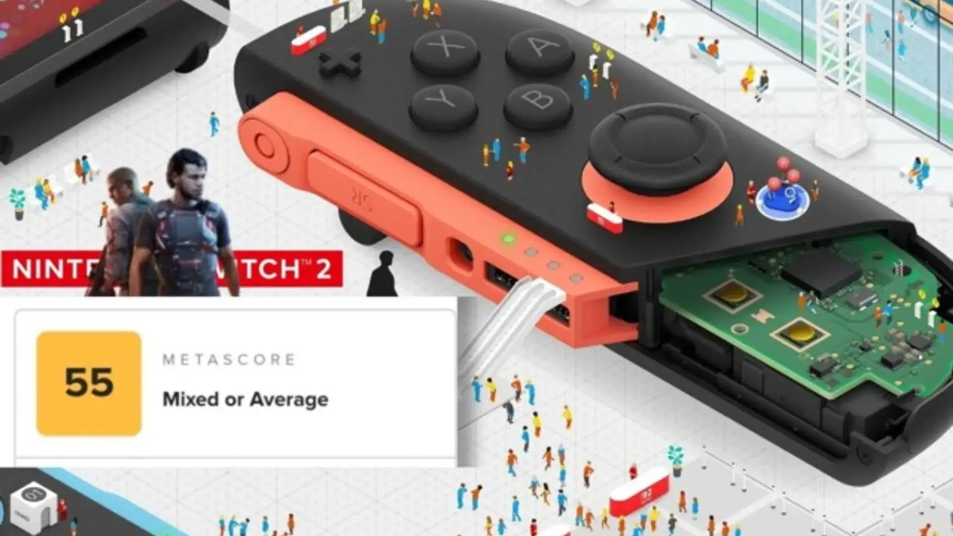Welcome Tour do Switch 2 aparece entre os piores jogos de 2025 no Metacritic