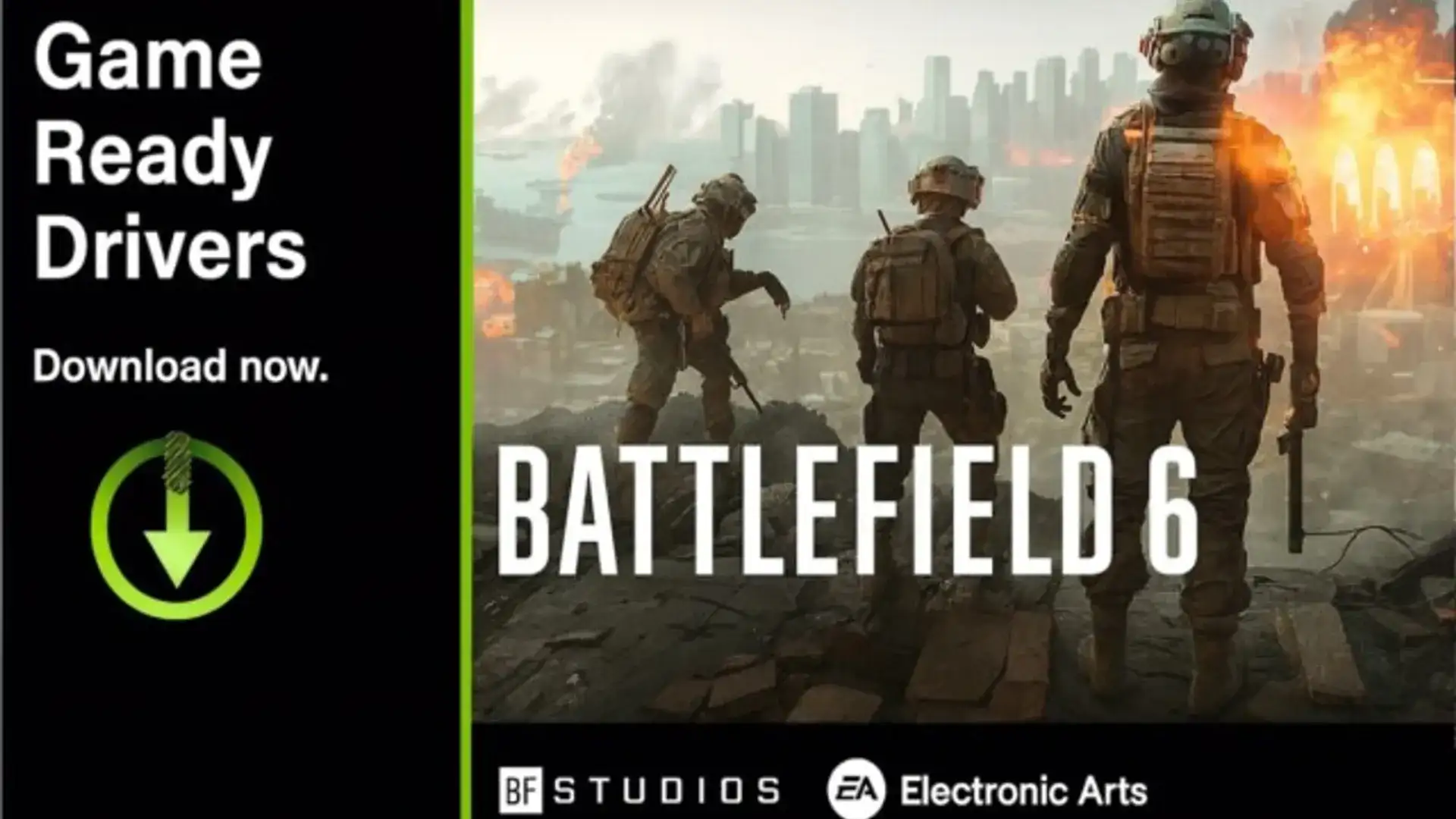 Driver NVIDIA 581.42 chega otimizado para Battlefield 6