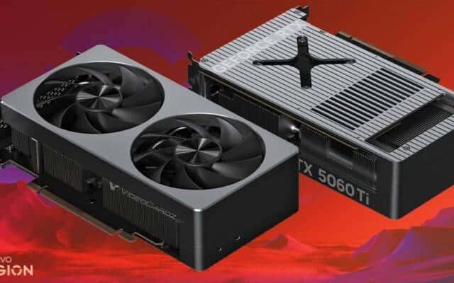 Lenovo lança placas RTX 5060 Ti e 5070 exclusivas para PCs gamers na China