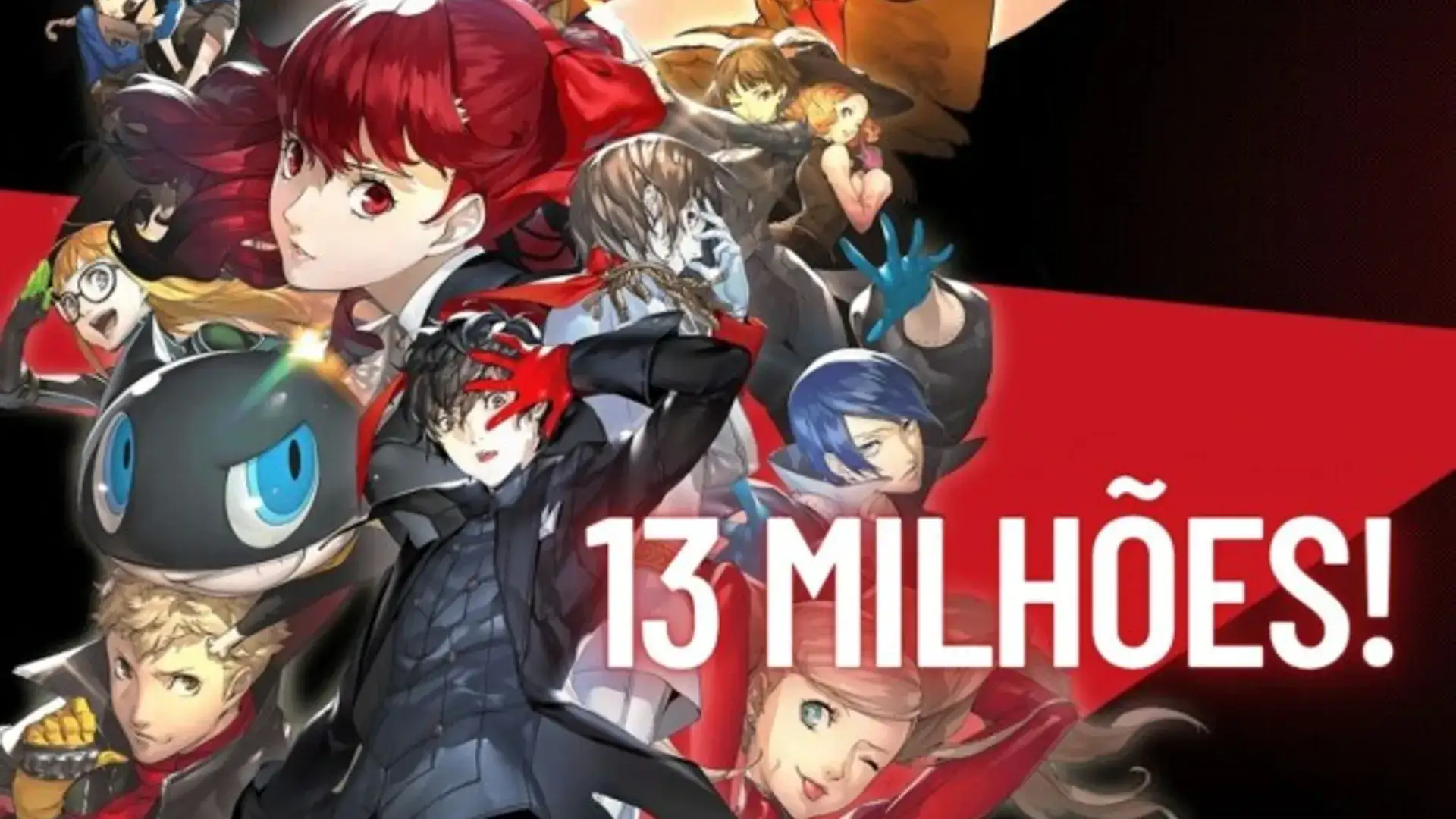 Persona 5 atinge 13 milhões de vendas e franquia alcança marca histórica