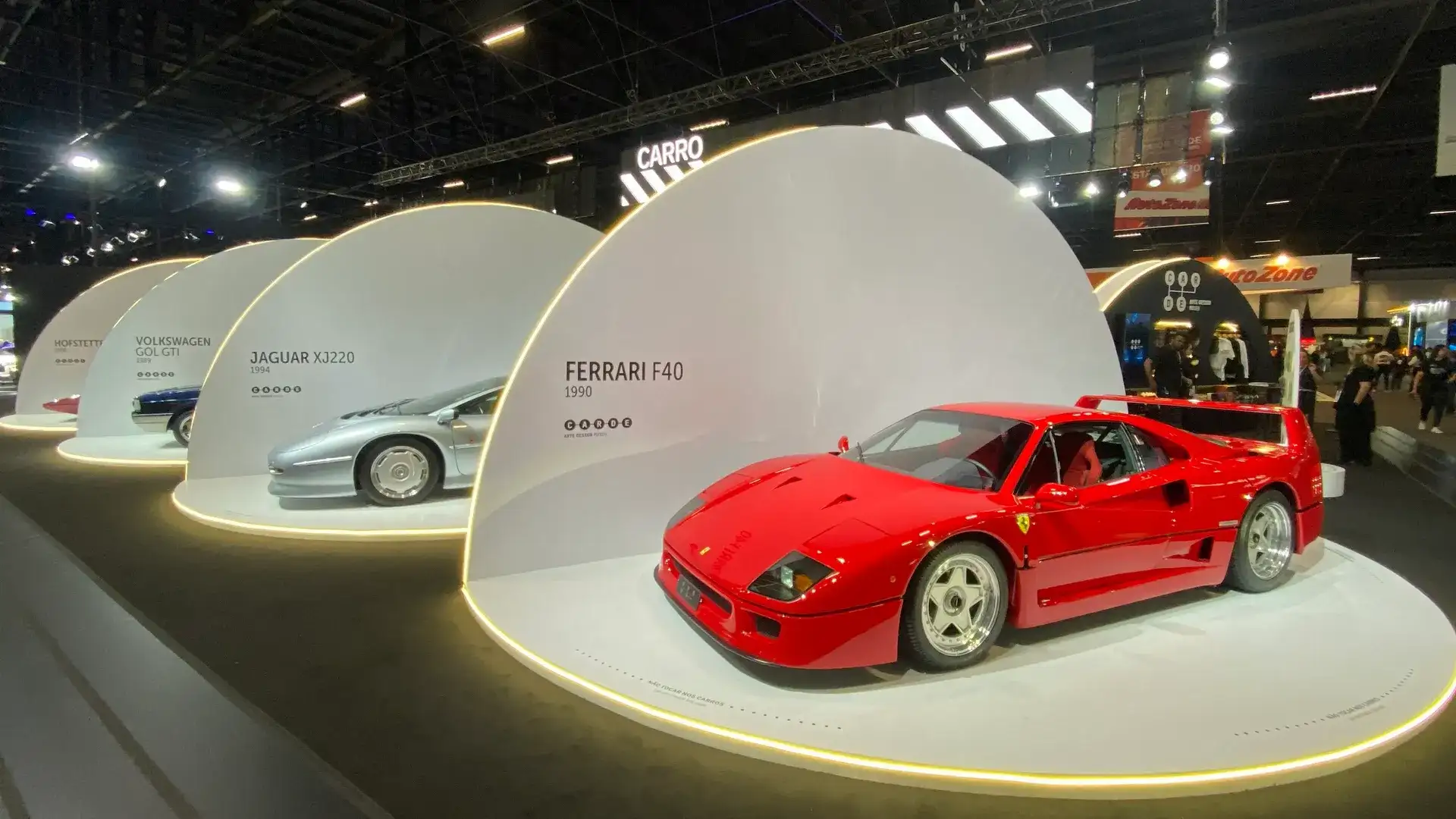 Tesouros Automotivos: Carros Clássicos em Exposição no Salão do Automóvel