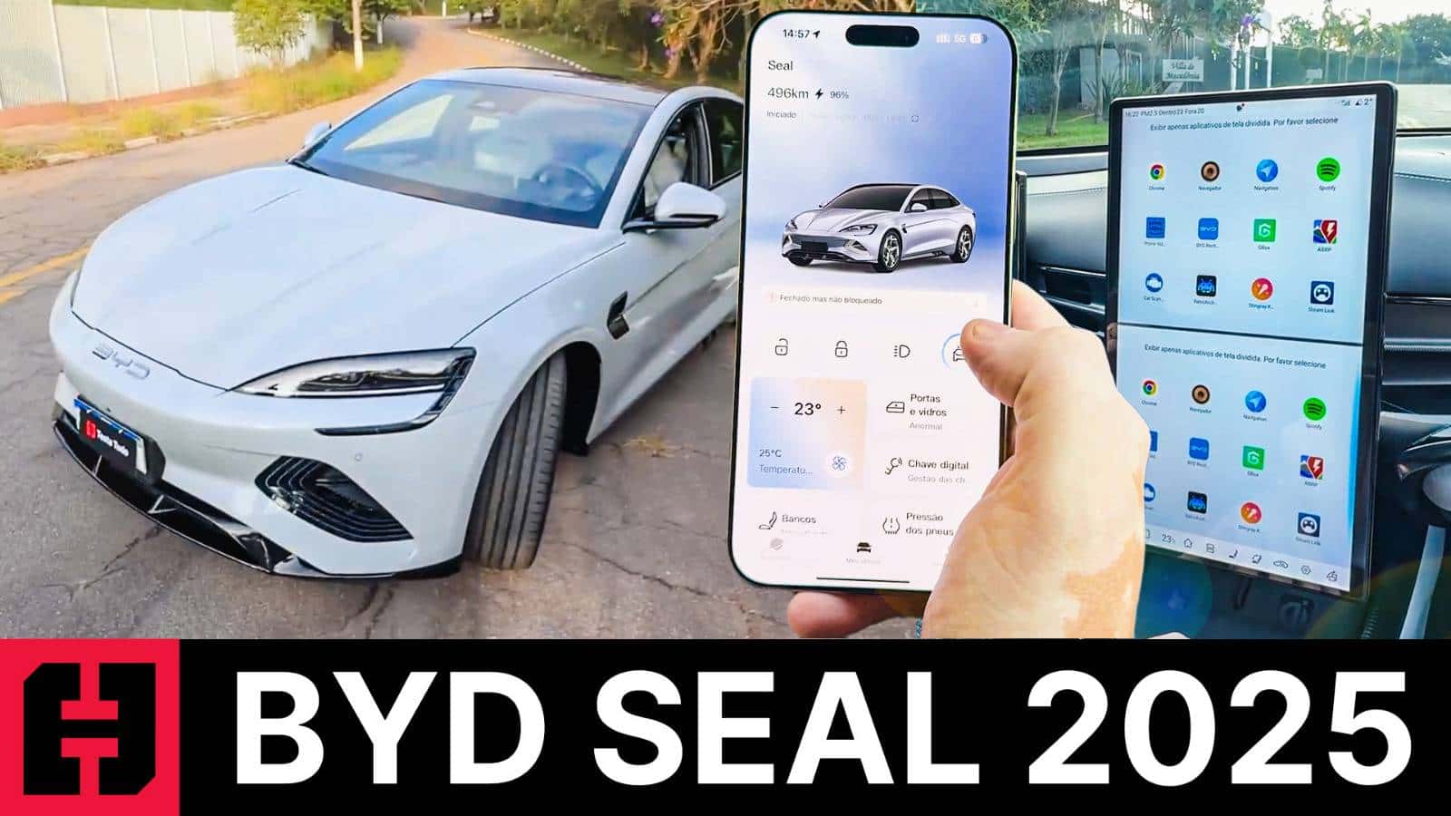 BYD Seal 2025: O Elétrico Que Promete Revolucionar Viagens Longas?