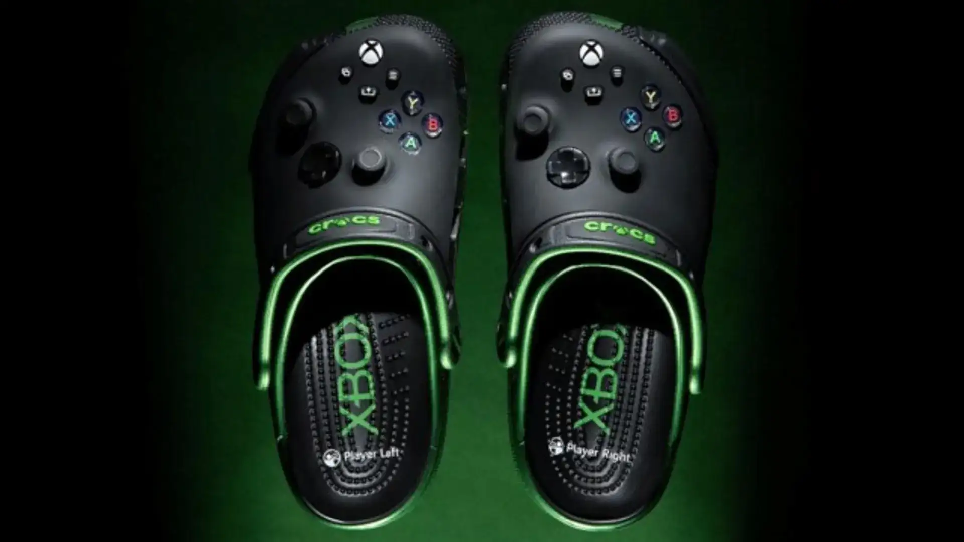 Xbox e Crocs lançam sandálias inspiradas no controle do console
