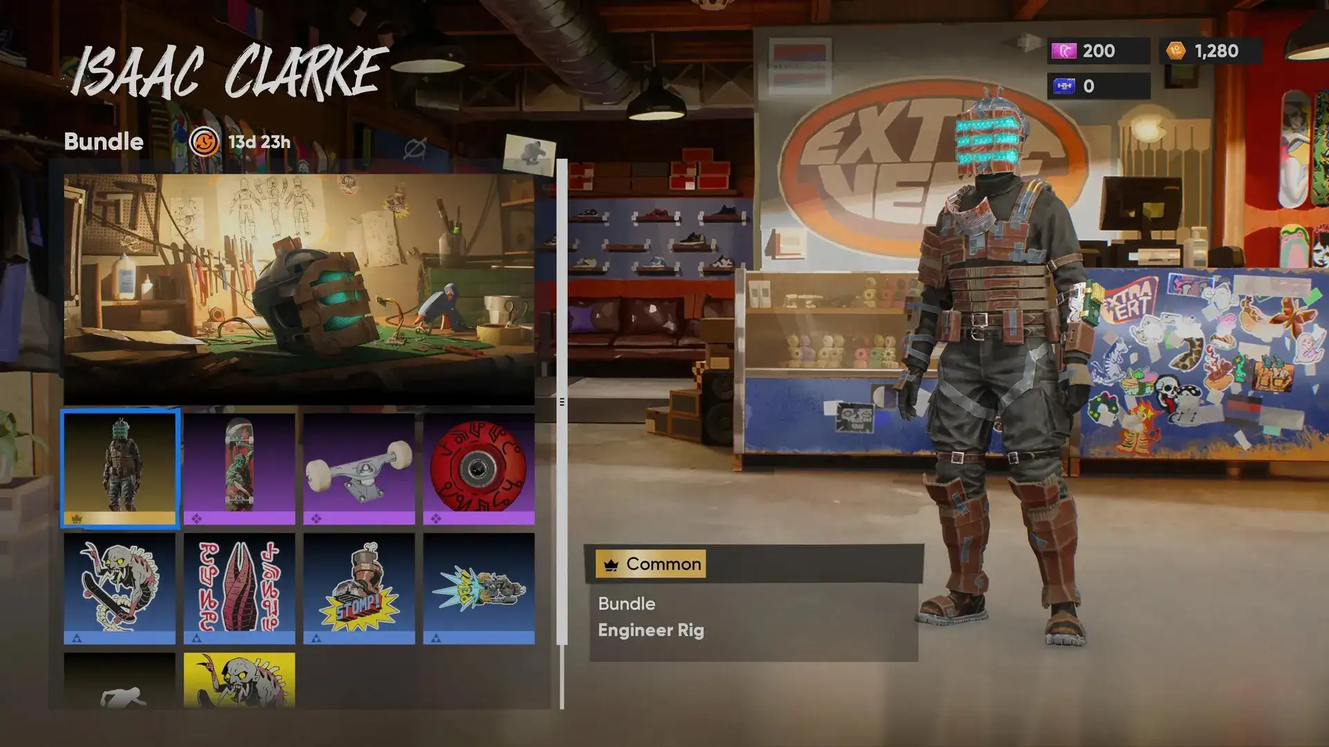 Skin de Dead Space em Skate gera controvérsia por preço elevado