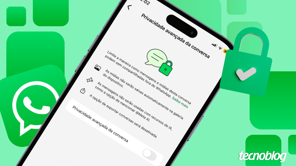 Como proteger suas conversas no WhatsApp contra exportação