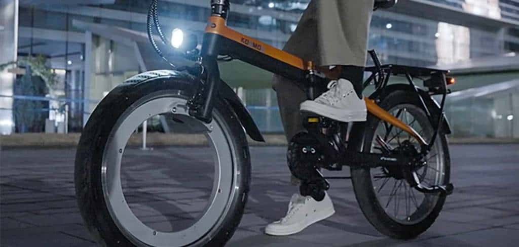 Bicicleta elétrica dobrável da Kosmos: inovação e praticidade em um só modelo