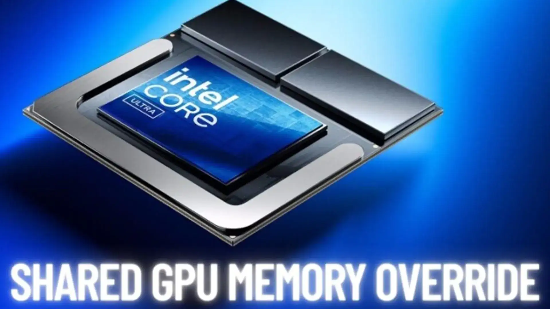 Como alocar mais memória para GPUs integradas em notebooks Intel