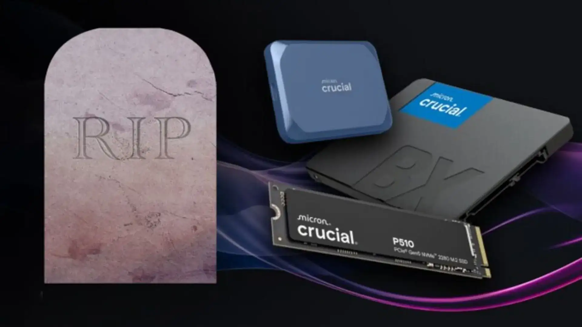 Micron encerra linha Crucial: O que isso significa para quem monta PCs?