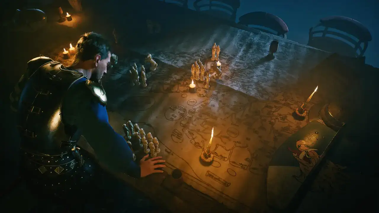 Jogo medieval narrado por Tom Hardy reúne talentos de GTA e The Witcher 3