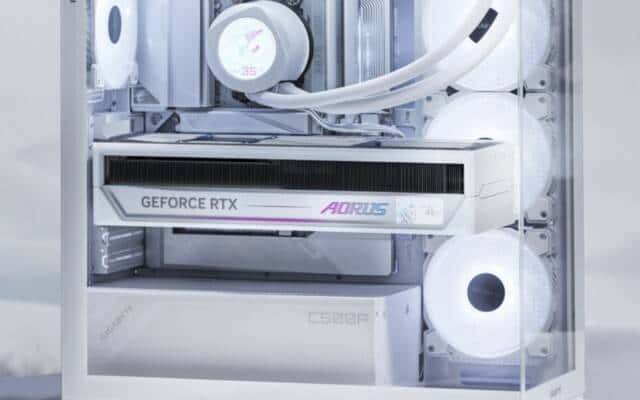 Gigabyte antecipa RTX 5090 AORUS Stealth com design inovador de conectores