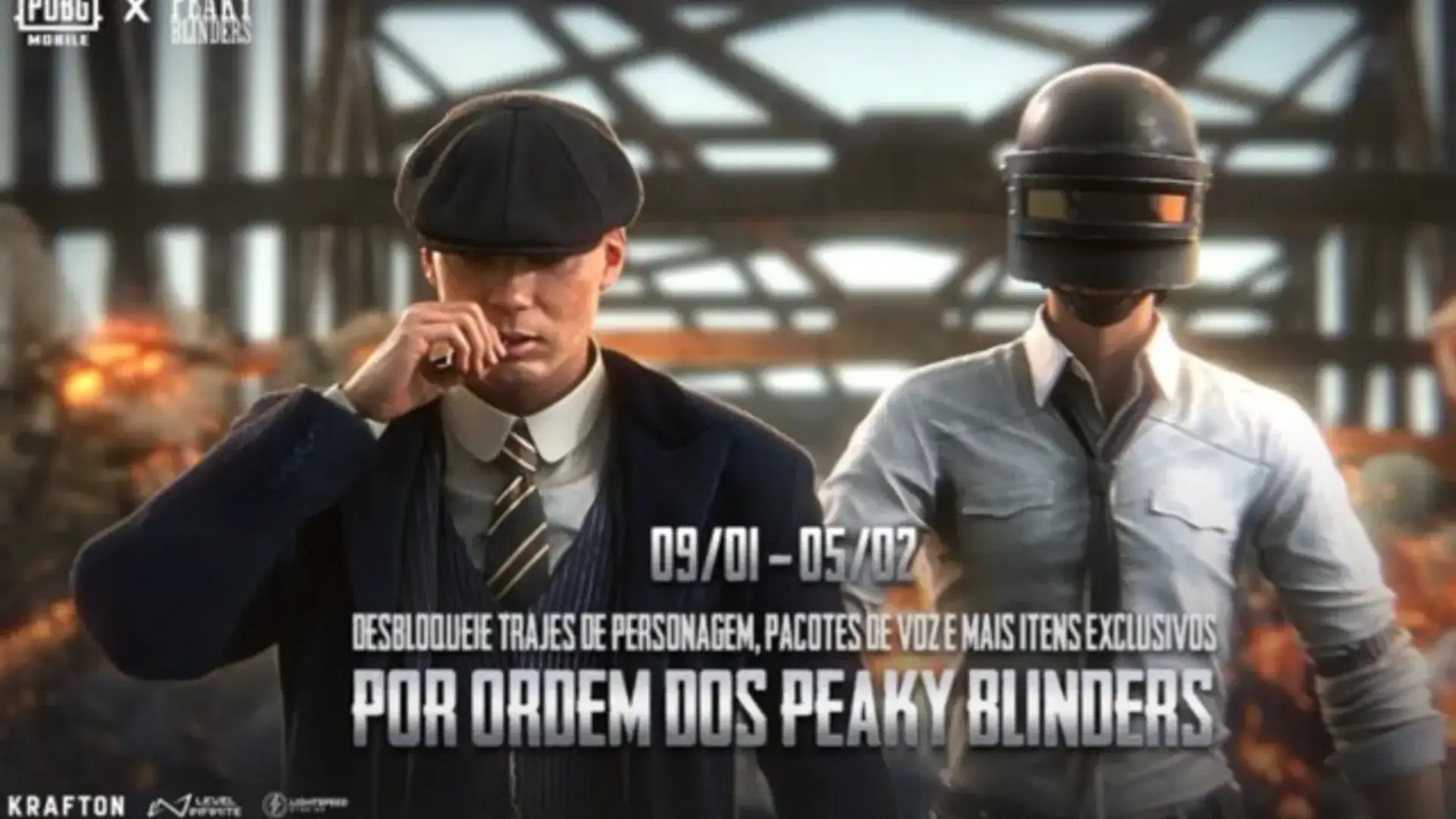 PUBG Mobile se une a Peaky Blinders: Como viver a era Shelby no battle royale