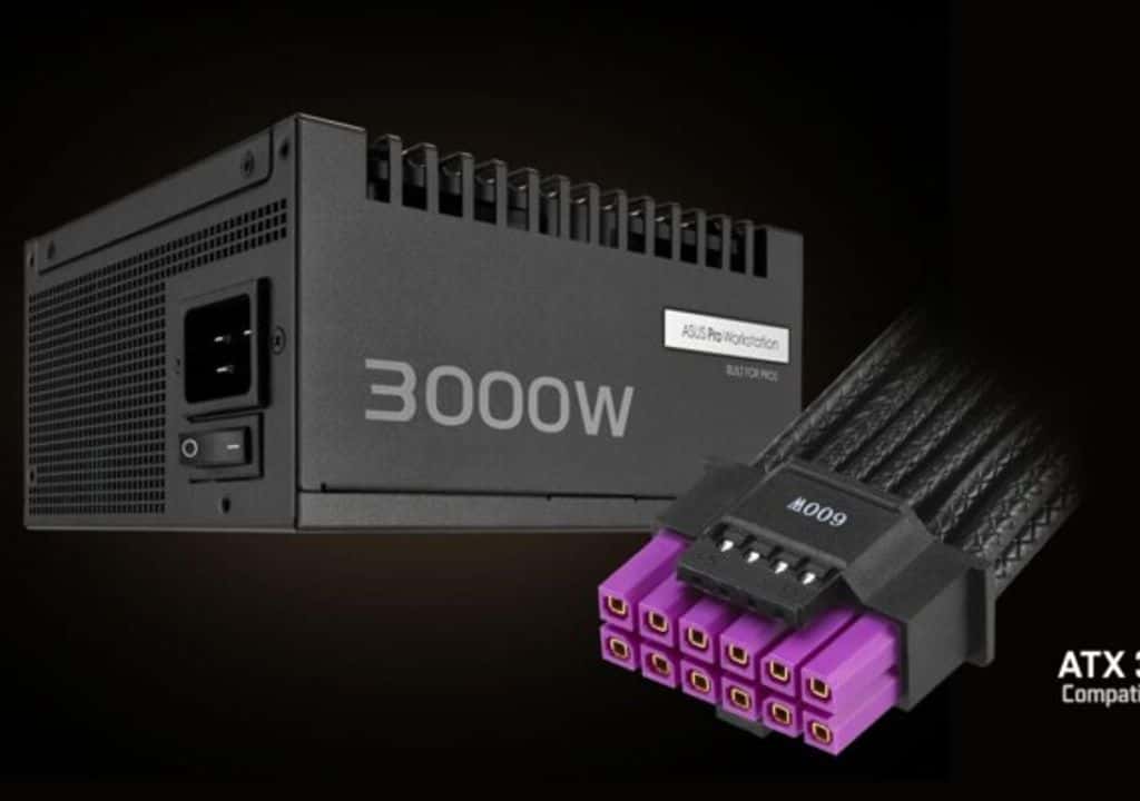 ASUS inova com conectores coloridos em fontes profissionais de até 3.000W