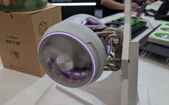 Zalman inova com coolers inspirados em turbinas de avião na Computex 2025