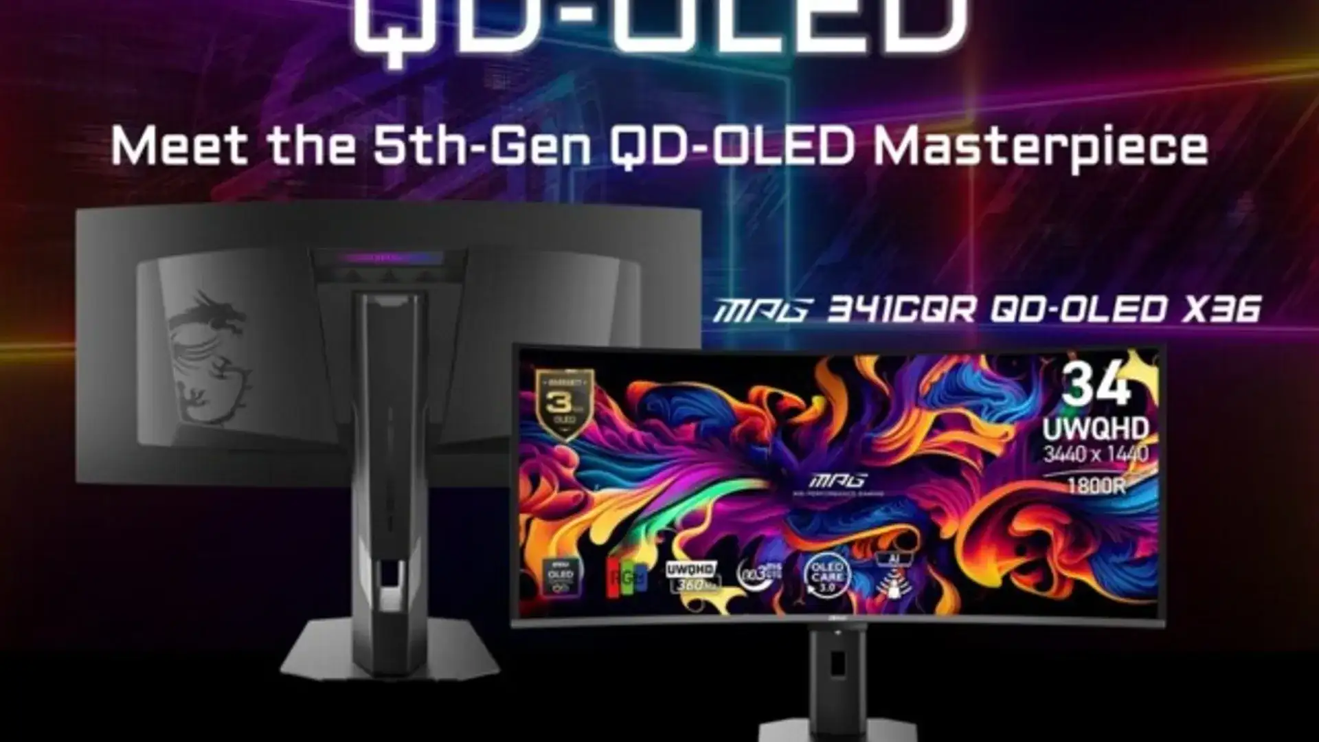 O que a nova geração de monitores QD-OLED e IA da MSI promete para gamers