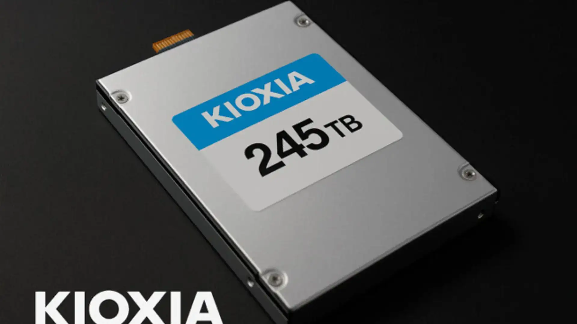 Kioxia apresenta SSD de 245 TB, o maior do mundo para data centers