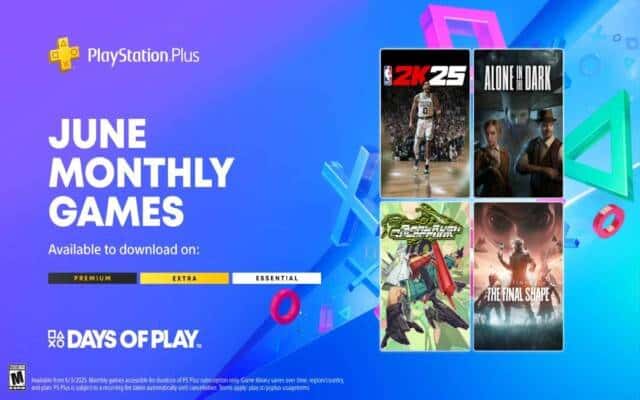 PS Plus Essential de junho traz NBA 2K25 e Destiny 2: The Final Shape