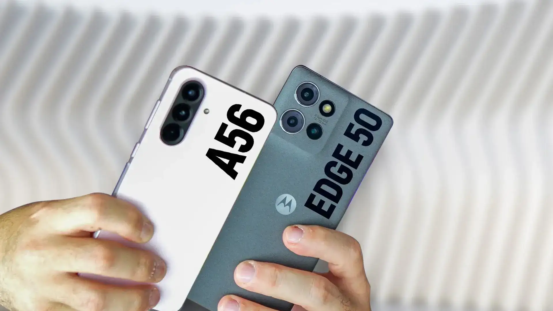 Galaxy A56 vs Edge 50: bateria e som superam tela e desempenho?